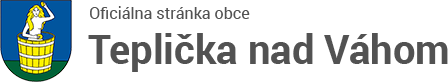 Oficiálna stránka obce Teplička nad Váhom