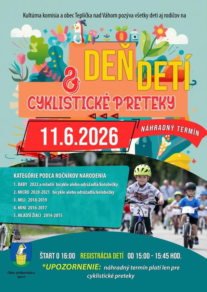 Cyklistické preteky k&nbsp;MDD 2026&nbsp;1