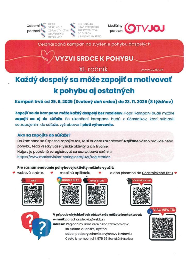 Vyzvi srdce k pohybu
