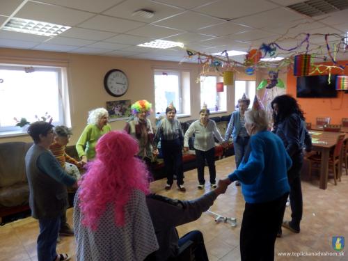 Karneval v Domove pokoja Žofie Bosniakovej.