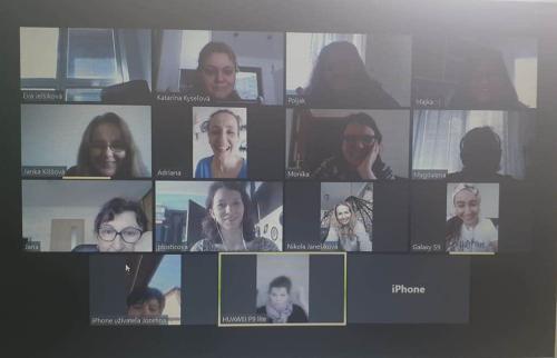 Online pedagogická porada ZŠ s MŠ počas pandémie koronavírusu COVID-19