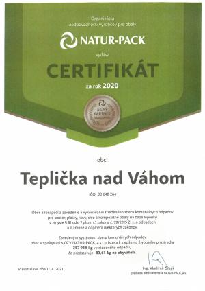 Certifikát 1
