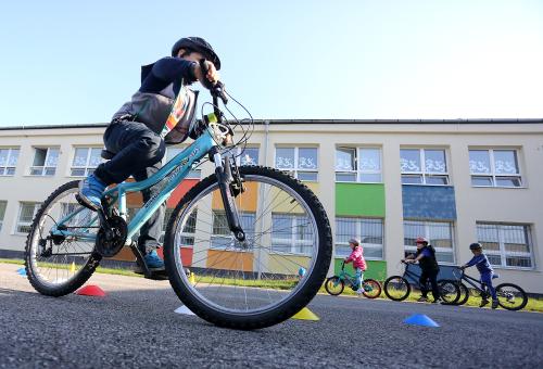 ETM ´24 (cyklistické zručnosti žiakov zo Základnej školy Žofie Bosniakovej)