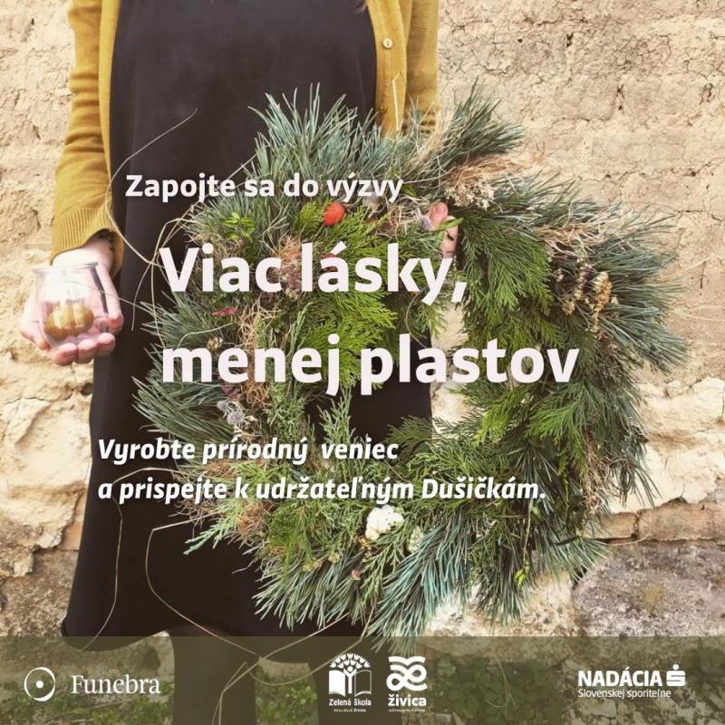 Podporte výrobu prírodných vencov