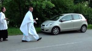 Požehnania dopravných prostriedkov v Tepličke nad Váhom - všetkého čo má kolesá :)
